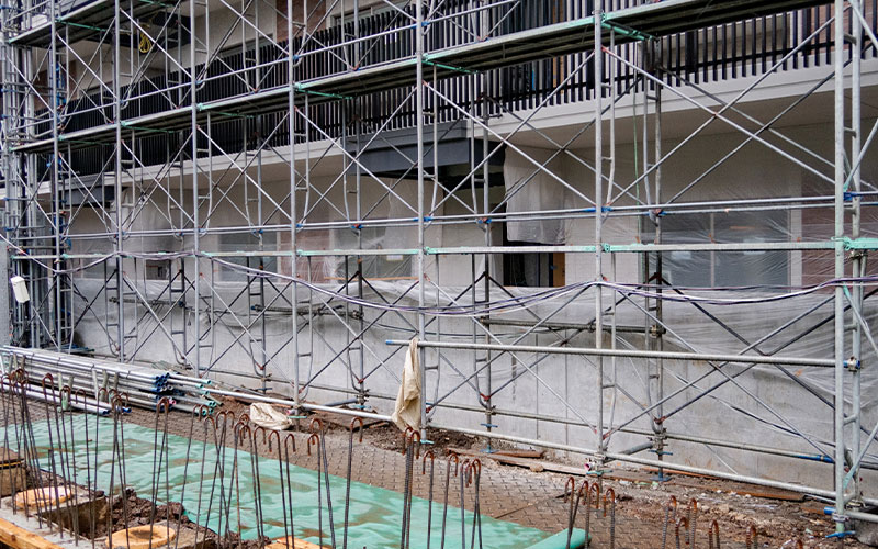 枠組足場、くさび型足場